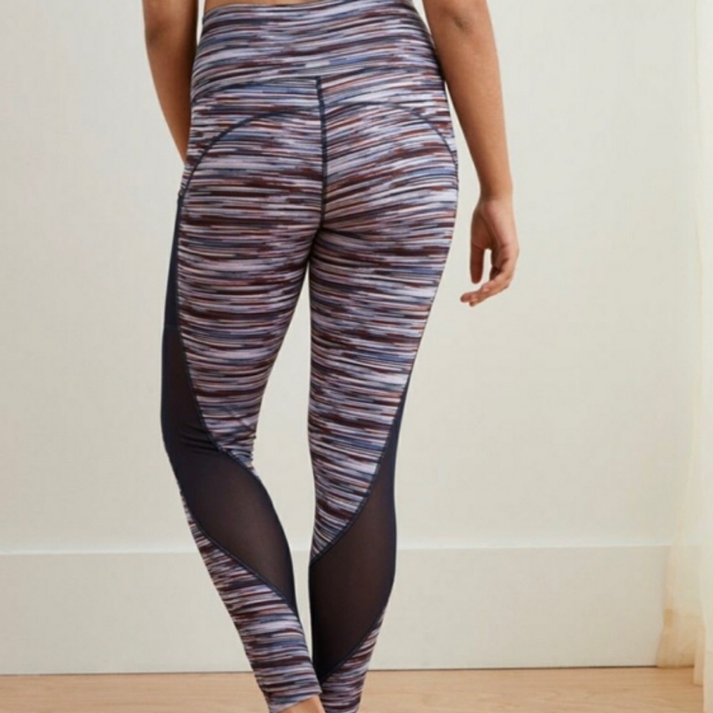 Aerie American Eagle Move High Rise 7/8 Legging Space Dye